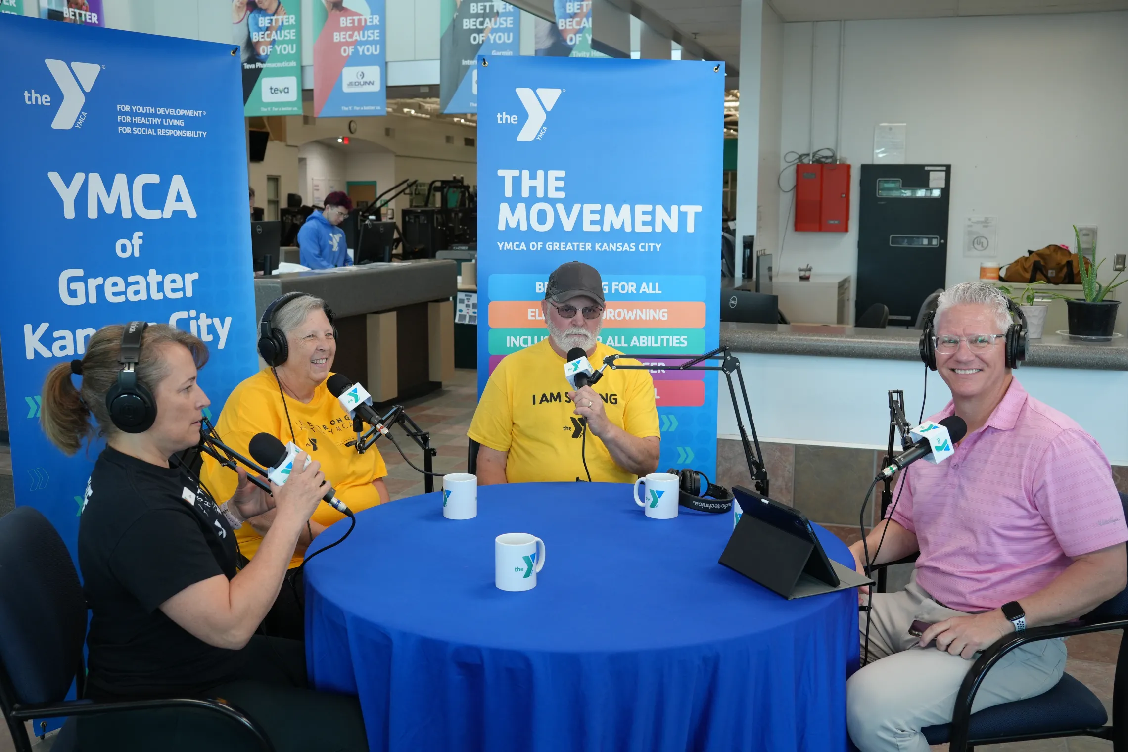 image of The Movement Podcast with host and guests