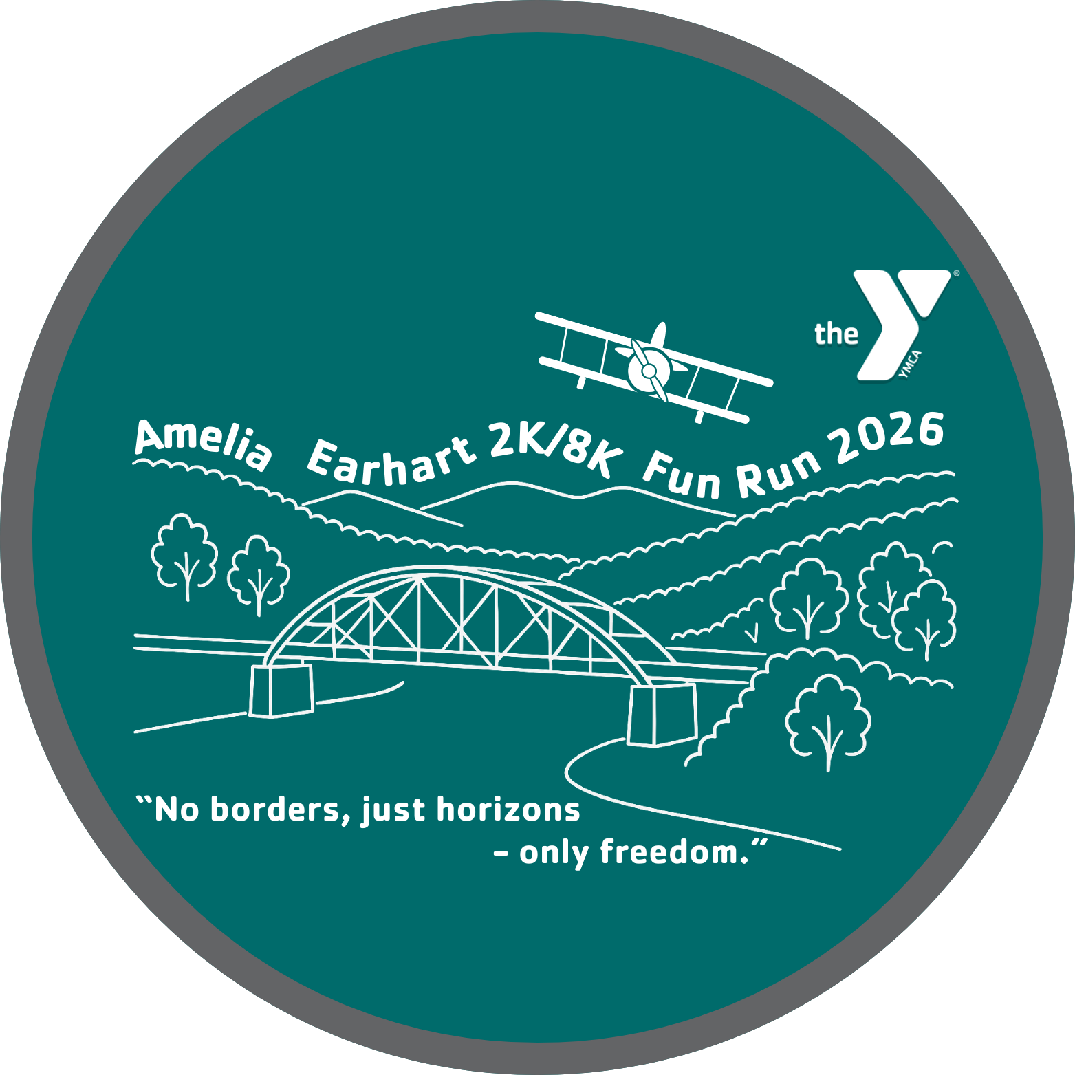 Atchison YMCA Amelia 2025 Medal