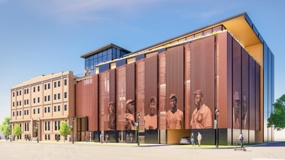Rendering of Buck O'Neil Education Center at the former Paseo YMCA